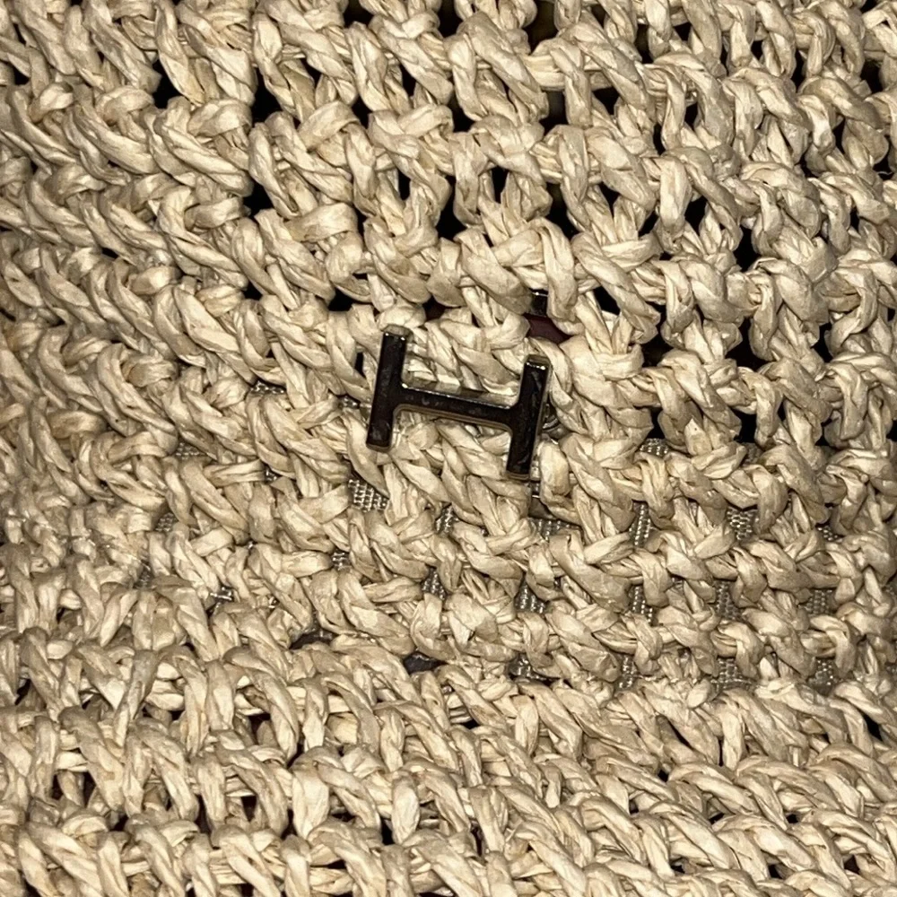 Like new H by Halston straw hat
